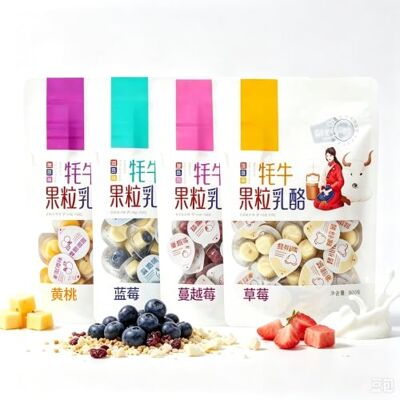 cuguoe Bocconcini Di Yogurt Alla Frutta Snack Confezione Da 4 Gusti 400g Cubi di frutta e latticini lisci di dimensioni ridotte, frutti di bosco misti, pesca, mirtillo, mirtillo rosso cuguoe Bocconcini Di Yogurt Alla Frutta Snack Confezione Da 4 Gusti 400g Cubi di frutta e latticini lisci di dimensioni ridotte, frutti di bosco misti, pesca, mirtillo, mirtillo rosso