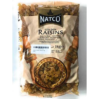 Natco Golden Raisins 1kg Natco Golden Raisins 1kg