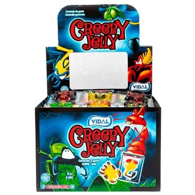 Vidal Caramelle Gommose Creepy Jelly 66 x 11 g Gusto Frutta Vidal Caramelle Gommose Creepy Jelly 66 x 11 g Gusto Frutta