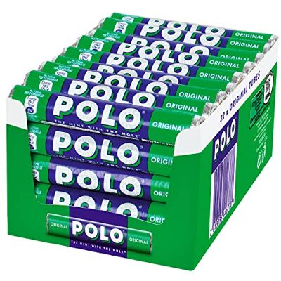 Polo Original Caramelle alla Menta, 32 Tubi da 34g (1,088kg) Polo Original Caramelle alla Menta, 32 Tubi da 34g (1,088kg)