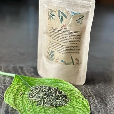 TEA SOUL Tè verde Shizuoka Sakura Karigane 50 gr TEA SOUL Tè verde Shizuoka Sakura Karigane 50 gr