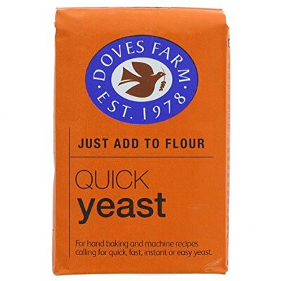 Doves Farm Lievito Rapido (125g) (Confezione da 6) Doves Farm Lievito Rapido (125g) (Confezione da 6)
