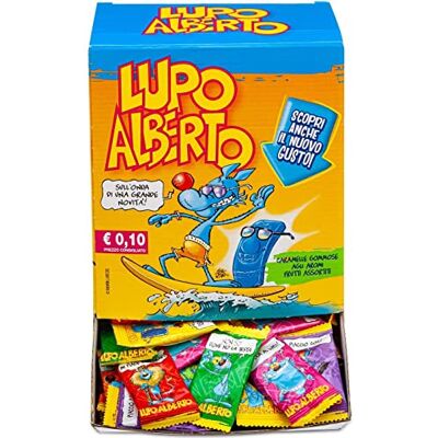 Perfetti Van Melle Lupo Alberto Caramels confezionati singolarmente Gusto Fruits Perfetti (100) Perfetti Van Melle Lupo Alberto Caramels confezionati singolarmente Gusto Fruits Perfetti (100)