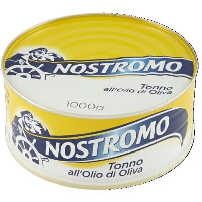 Nostromo Tonno all’Olio di Oliva 1kg – Lattina Maxi Formato, Ricco di Proteine, Senza Conservanti – Tonno in Scatola di Alta Qualità Nostromo Tonno all’Olio di Oliva 1kg – Lattina Maxi Formato, Ricco di Proteine, Senza Conservanti – Tonno in Scatola di Alta Qualità