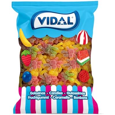 Vidal BUSTA 2KG RAGNI FRIZZANTI caramelle gommose zuccherate Busta da 250 unità Vidal BUSTA 2KG RAGNI FRIZZANTI caramelle gommose zuccherate Busta da 250 unità