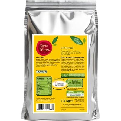 Nestlé Nestle Petali di Frutta Limone Professional 1,2 kg, Preparato in Polvere per Gelateria al Gusto Limone, Senza Glutine, Ideale per Gelato, Sorbetti, Granite, Ghiaccioli, Mousse e Semifreddi Nestlé Nestle Petali di Frutta Limone Professional 1,2 kg, Preparato in Polvere per Gelateria al Gusto Limone, Senza Glutine, Ideale per Gelato, Sorbetti, Granite, Ghiaccioli, Mousse e Semifreddi