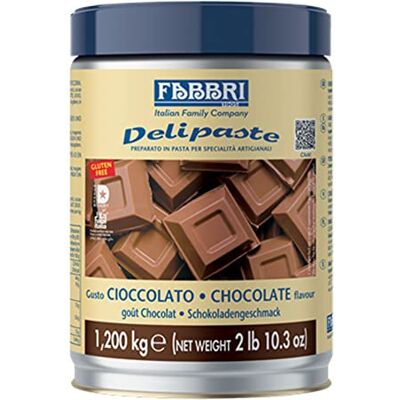 Fabbri DELIPASTE CIOCCOLATO 1,2 KG PREPARATO IN PASTA PER SPECIALITÀ ARTIGIANALI Fabbri DELIPASTE CIOCCOLATO 1,2 KG PREPARATO IN PASTA PER SPECIALITÀ ARTIGIANALI