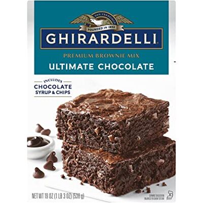 Ghirardelli Triple Fudge Brownie Mix, 19 oz Ghirardelli Triple Fudge Brownie Mix, 19 oz