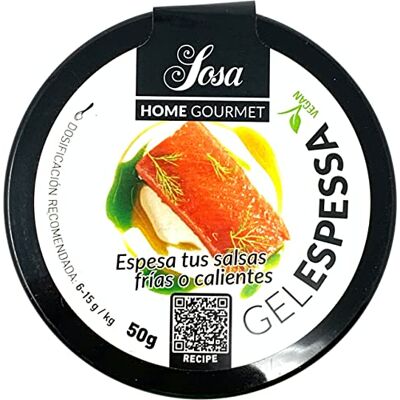 SOSA Home Gourmet Gelespessa Agente addensante di gomma xantano 50g SOSA Home Gourmet Gelespessa Agente addensante di gomma xantano 50g