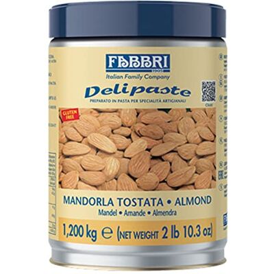 Fabbri DELIPASTE MANDORLA TOSTATA 1,2 KG PREPARATO IN PASTA PER SPECIALITÀ ARTIGIANALI Fabbri DELIPASTE MANDORLA TOSTATA 1,2 KG PREPARATO IN PASTA PER SPECIALITÀ ARTIGIANALI