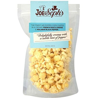Joe & Seph's Popcorn Formaggio Di Capra E Pepe Nero (90g) Joe & Seph's Popcorn Formaggio Di Capra E Pepe Nero (90g)