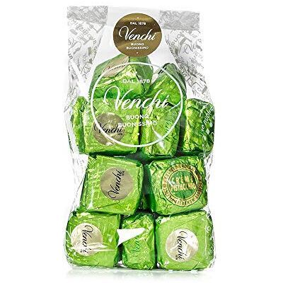 Venchi Sacchettino Chocoviar Crème Pistacchio, 300g Cioccolatino con Ripieno al Pistacchio con Nocciole, Pistacchi e Mandorle Salati Senza Glutine Venchi Sacchettino Chocoviar Crème Pistacchio, 300g Cioccolatino con Ripieno al Pistacchio con Nocciole, Pistacchi e Mandorle Salati Senza Glutine