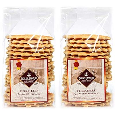 Dolci Aveja Ferratelle o Neole Abruzzesi 2x400 gr Dolci Aveja Ferratelle o Neole Abruzzesi 2x400 gr