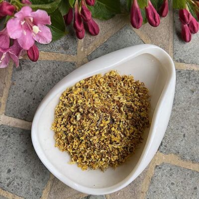 TEA SOUL Tè Ai Fiori Di Osmanto • Tè Cinese Di Alta Qualità, 50 Grammo TEA SOUL Tè Ai Fiori Di Osmanto • Tè Cinese Di Alta Qualità, 50 Grammo