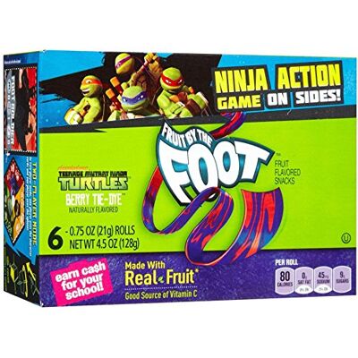 Fruit by the Foot Snack alla frutta Berry Tie-Dye 4,5 once Fruit by the Foot Snack alla frutta Berry Tie-Dye 4,5 once