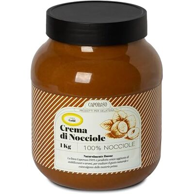 Caporaso dal 1960 Crema di Nocciole al 100% crema spalmabile naturale (1 kg (chilogrammo)) Caporaso dal 1960 Crema di Nocciole al 100% crema spalmabile naturale (1 kg (chilogrammo))