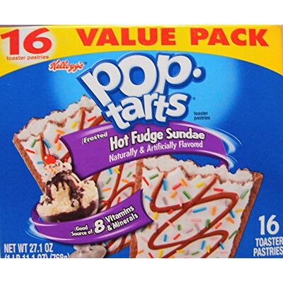Pop Tarts Frosted Hot Fudge Sundae Pastries 16 Count Pop Tarts Frosted Hot Fudge Sundae Pastries 16 Count