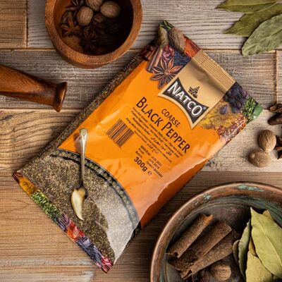 Natco Foods Pepe Nero Cracked 300g Peperoncino Mago Natco Foods Pepe Nero Cracked 300g Peperoncino Mago