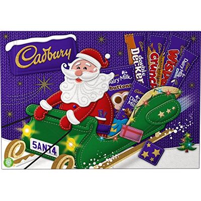 Cadbury Santa Selection Box 180g (Case of 8) Cadbury Santa Selection Box 180g (Case of 8)