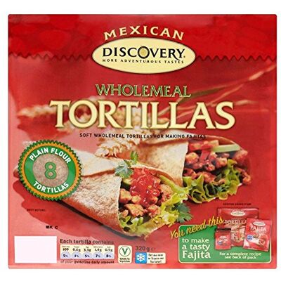Santa Maria Messicani Tortillas Integrali (8) Santa Maria Messicani Tortillas Integrali (8)