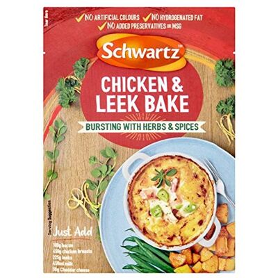 Schwartz Pollo & Porro Mix di condimenti per cuocere il forno 35 g (confezione da 2) Schwartz Pollo & Porro Mix di condimenti per cuocere il forno 35 g (confezione da 2)