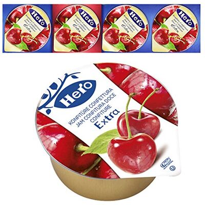 Hero CONFETTURA EXTRA CILIEGIE CHERRY 60 VASCHETTE DA 25 GR MARMELLATA HOTEL Hero CONFETTURA EXTRA CILIEGIE CHERRY 60 VASCHETTE DA 25 GR MARMELLATA HOTEL