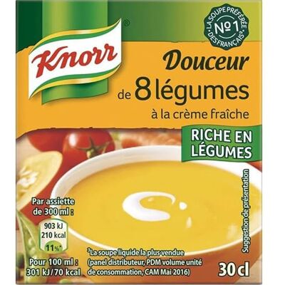 Knorr Verdure 8 Dolcezza La Panna Fresca 30Cl Knorr Verdure 8 Dolcezza La Panna Fresca 30Cl