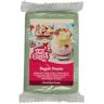 FunCakes Pasta di Zucchero Botanical Green: facile da usare, liscia, flessibile, morbida e pieghevole, perfetta per decorare torte, halal, kosher e senza glutine. 250 gr