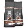 Der-Franz caffè, Aromatizzato Al Cioccolato, macinato, 2 x 500 g