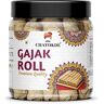 Blessfull Healing CHATOKDE Khasta Gud (Jaggery) Gajak Roll   Speciale delizie invernali   Rotolo di barretta di sesamo   Til Wale Gajjak Roll (Gachak) 225gm_La confezione può variare