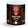 Caffè Europa Caffe Macinato ottenuto attraverso Tostatura Artigianale, Caffe Cremoso Miscela Arabica, 4x250g (Legna Barattolo)