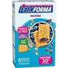 Pesoforma Biscotti ai mirtilli, pasto proteico sostitutivo, per tornare in forma con gusto, solo 214 calorie, nuovo formato, 16 biscotti, 8 pasti sostitutivi, 33 g