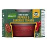 Knorr Fond du Chef per buoni pasti Vegetariani Peperoni & Pomodoro essiccato al Sole Vegano 52 GR