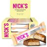 N!CK'S NICKS Barrette proteiche Cioccolato caramello, 15 g di proteine, 190 calorie, low carb caramel chocolate barretta proteica keto senza zucchero aggiunti, senza glutine (12 protein bars x 50 g)