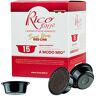 Rico Caffè Capsule Compatibili A Modo Mio Red Line, 6 astucci da 15 Capsule ( 90 Capsule)