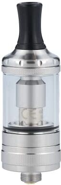 Aspire Nautilus Nano Atomizzatore Sigaretta Elettronica 19mm Tank 2ml per Svapo di Guancia con Tiro Regolabile MTL Refill dall'Alto e Drip Tip 510 Intercambiabile (STAINLESS STEEL)