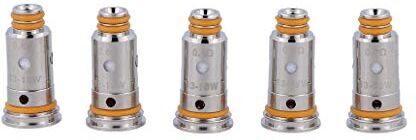 GEEKVAPE Coil G St 0, 6 Ohm Mesh Per Aegis Pod Wenax Stylus Confezione Da 5 Pezzi, color Grigio