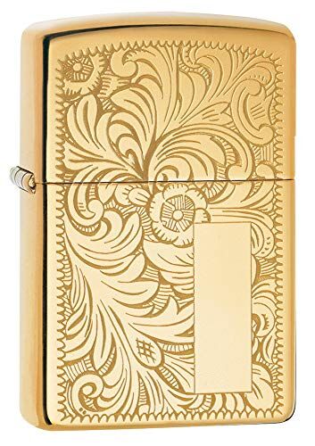 Zippo Accendino ricaricabile originale Veneziano Brass Ottone