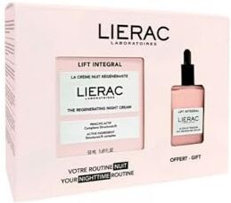 Lierac Lift Integral Crema Notte Rigenerante 50 ml + Siero Stringente 15 ml