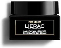 Lierac Premium Voluptueuse Crema Viso Anti età, Nutriente Tonificante con Acido Ialuronico e Niacinamide, per Pelle Secca, Formato 50 ml