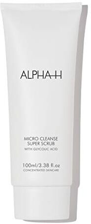 Alpha Micro Cleanse Super Scrub, con acido glicolico e menta piperita, 100 ml