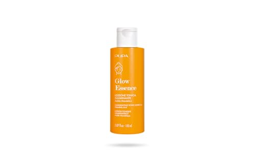 Pupa Tonico Viso Glow Essence Lozione Tonica Illuminante Viso Esfolia, leviga, illumina, idrata, con l’89% di Ingredienti di origine naturale Skincare Viso (152 ml)