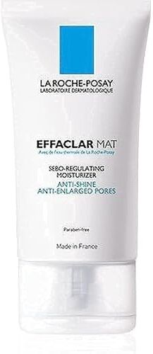 La Roche-Posay EFFACLAR MAT 40ml , Sebo-regulating moisturiser. Anti-shine, anti-enlarged pores. Reduce pores and sebum flow. And keep skin matt. Product of France