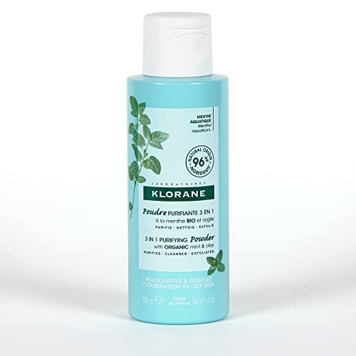 Klorane Aquatic Mint 3 IN 1 Purifying Powder