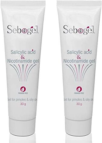 Generic Sebogel Gel acido salicilico e nicotinamide per brufoli e pelle grassa, 30 g