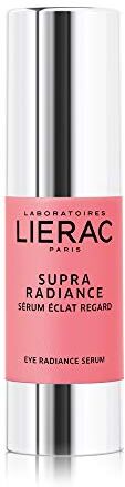 Lierac Supra Radiance Siero Occhi Illuminante Antirughe con Acido Ialuronico, per Tutti i Tipi di Pelle, Formato da 15 ml