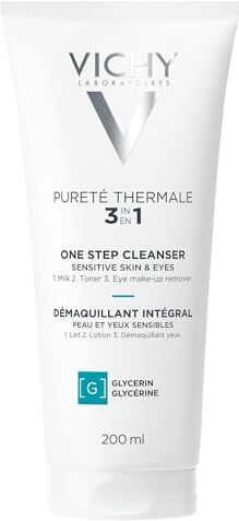 Vichy Pureté Thermale Desmaquillante Integral 3 en 1 Piel Sensible 200 ml