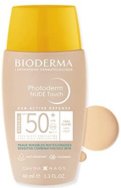 Bioderma Photoderm NUDE Touch Mineral SPF 50+ ciemny