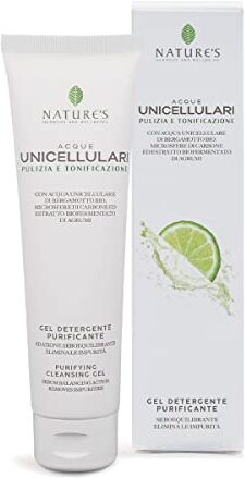 Nature's Acque unicelllulari gel detergente purificante viso