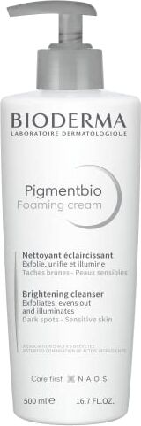 Bioderma Pigmentbio Foaming Cream Detergente Viso Idratante, 500 ml